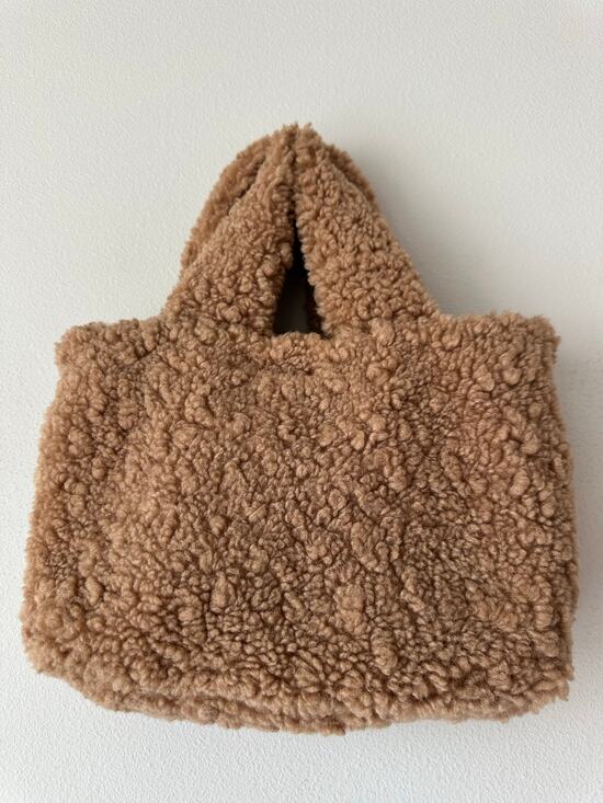 Laundry By Shelli Segal Handbags - Laundry by Shelli Segal Teddy Sherpa Tote Bag Brown Crossbody Cozy Plush